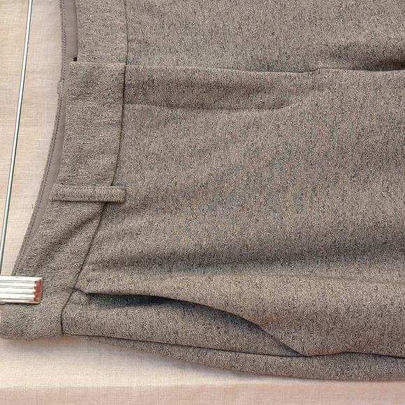 Express Trouser High Rise Wide Leg Gray Pants - Picture 5 of 17